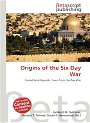 Origins of the Six-Day War,6136299909,9786136299907