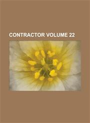 Contractor Volume 22,1230089926,9781230089928