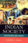 Indian Society Institutions and Change,8171566650,9788171566655