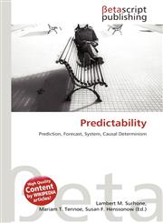 Predictability,6132983325,9786132983329