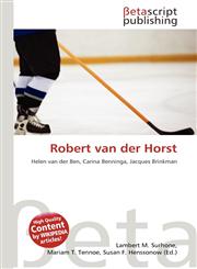 Robert van der Horst,6135396102,9786135396102