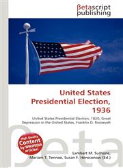 United States Presidential Election, 1936,6130971907,9786130971908