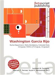 Washington García Rijo,6134811505,9786134811507