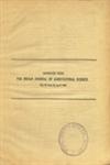 The Indian Journal of Agricultural Science Anthesis and Pollination in Ragi, Eleusine Coracana (Gaertn.) : The Finger Millet Reprinted from the Indian Journal of Agricultural Science - Vol. 4, Part 2, 1934