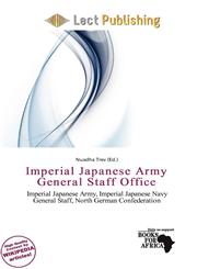 Imperial Japanese Army General Staff Office,6138015215,9786138015215