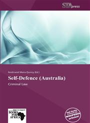 Self-Defence (Australia),6138569733,9786138569732