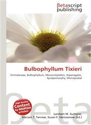 Bulbophyllum Tixieri,6136337568,9786136337562