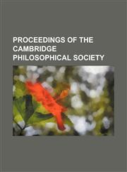 Proceedings of the Cambridge Philosophical Society (Volume 2),1150696583,9781150696589
