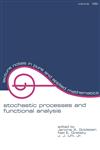Stochastic Processes and Functional Analysis In Celebration of M.M. Rao's 65th Birthday,0824798015,9780824798017