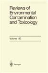 Reviews of Environmental Contamination and Toxicology,0387208445,9780387208442