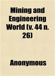 Mining and Engineering World (v. 44 n. 26),1152670867,9781152670860