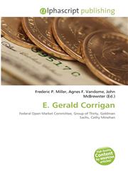 E. Gerald Corrigan,6134213705,9786134213707
