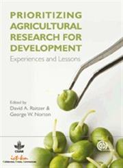 Prioritizing Agricultural Research for Development Experiences and Lessons,1845935667,9781845935665