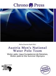 Austria Men's National Water Polo Team,6200748306,9786200748300