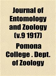 Journal of Entomology and Zoology (v.9 1917),1152978543,9781152978546