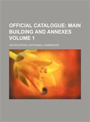 Official Catalogue Volume 1,1130485056,9781130485059