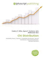 Chi Distribution,6132777881,9786132777881