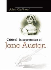 Critical Interpretation of Jane Austen,9381052883,9789381052884