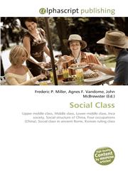 Social Class,6130084714,9786130084714