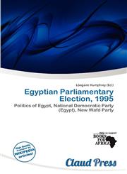 Egyptian Parliamentary Election, 1995,6201726624,9786201726628
