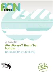 We Weren'T Born To Follow,6138956788,9786138956785