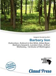 Barbary lion,6139696194,9786139696192