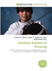 German School of Fencing,6130853076,9786130853075
