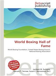 World Boxing Hall of Fame,6133505346,9786133505346