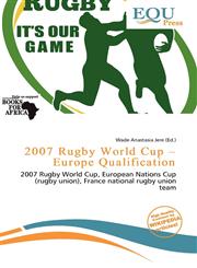 2007 Rugby World Cup - Europe Qualification,6138201493,9786138201496