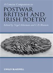 A Concise Companion to Postwar British and Irish Poetry,1405129247,9781405129244