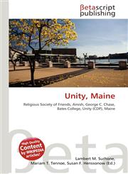 Unity,  Maine,6135199838,9786135199833