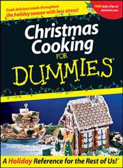 Christmas Cooking for Dummies,0764554077,9780764554070