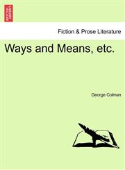 Ways and Means, etc.,1241059411,9781241059415