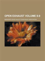 Open Exhaust Volume 8-9,1236938135,9781236938138