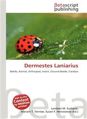 Dermestes Laniarius,6135157825,9786135157826
