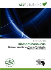 Diamantinasaurus,6137489973,9786137489970