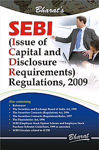 Bharat's SEBI (Issue of Capital and Disclosure Requirements) Regulations, 2009,8177335677,9788177335675