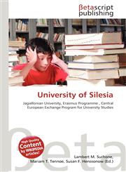 University of  Silesia,6135417894,9786135417890