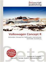 Volkswagen Concept R,6131004439,9786131004438