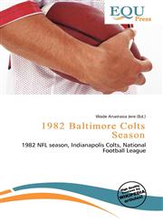 1982 Baltimore Colts Season,6136531054,9786136531052
