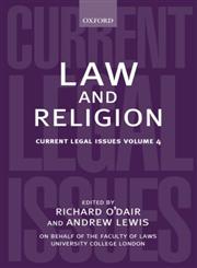 Law and Religion Current Legal Issues Volume 4,0199246602,9780199246601