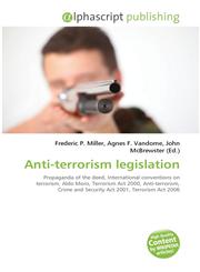 Anti-Terrorism Legislation,6130009356,9786130009359