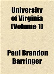 University of Virginia (Volume 1),1151834416,9781151834416