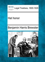 Hat honor,124014749X,9781240147496