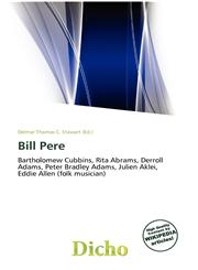 Bill Pere,6135734202,9786135734201