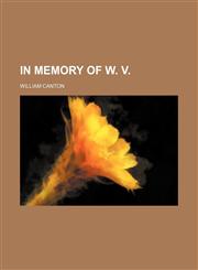 In Memory of W. V.,1459084675,9781459084674