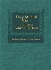 They Studied Man - Primary Source Edition,1293461199,9781293461198