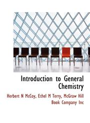 Introduction to General Chemistry,1140251090,9781140251095