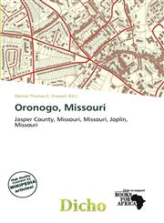 Oronogo, Missouri,6200901988,9786200901989