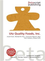 Utz Quality Foods, Inc.,6137581721,9786137581728